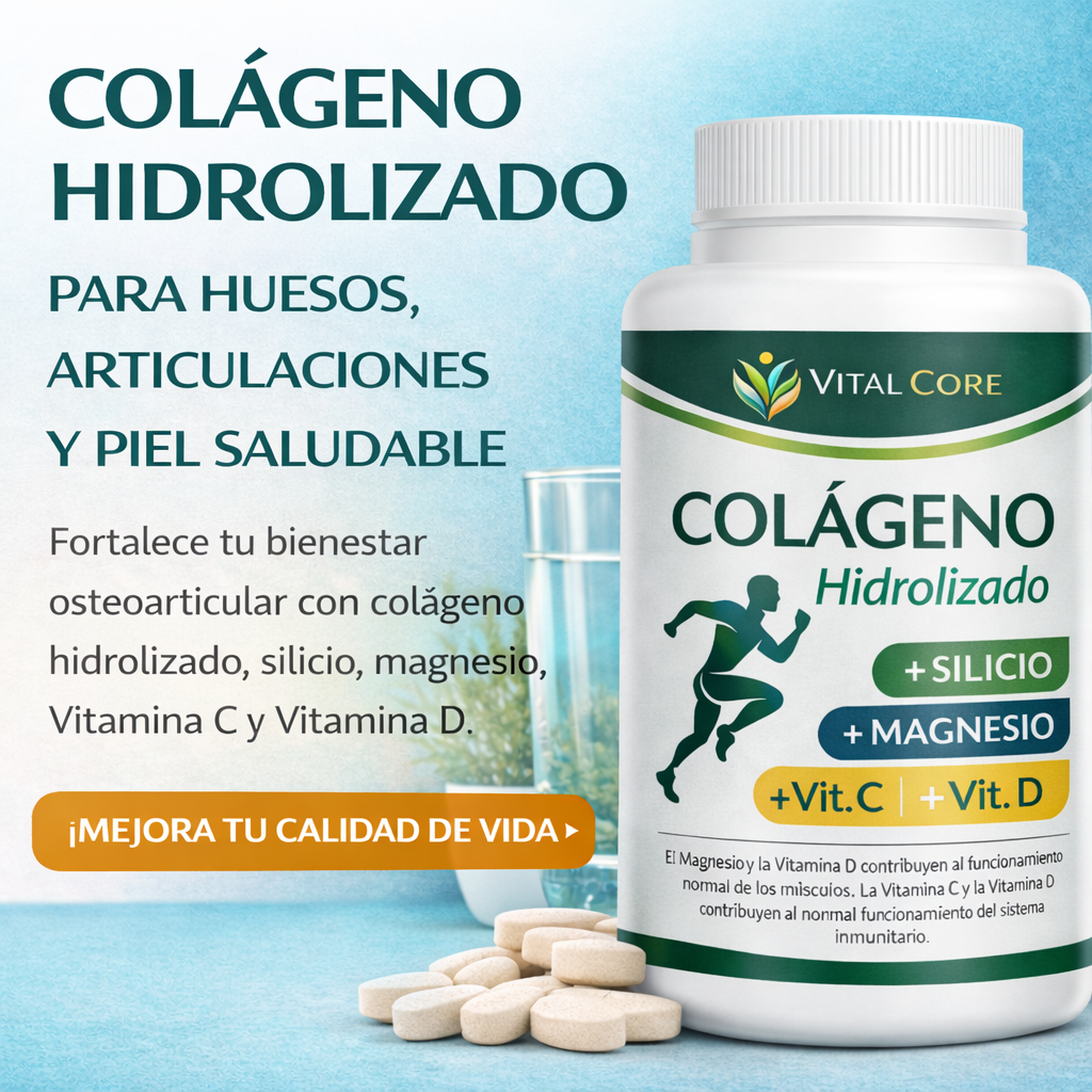 Colágeno Hidrolizado – Rejuvenece tu cuerpo de forma natural