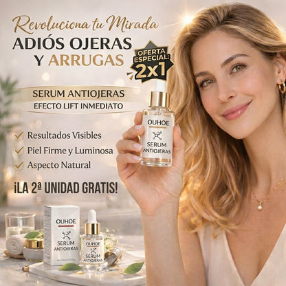 1+1 gratis Sérum Anti-Ojeras – DILE ADIOS A LAS OJERAS